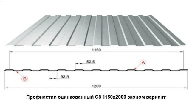 Профнастил С8 — изображение 5