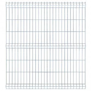 Панель для 3D забора Profi цинк